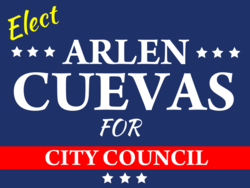 city-council political yard sign template 10005