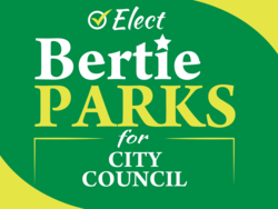 city-council political yard sign template 10006