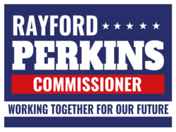 commissioner political yard sign template 10030