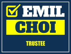 trustee political yard sign template 10933