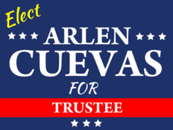 trustee political yard sign template 10941