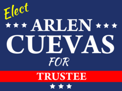 trustee political yard sign template 10941