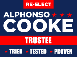 trustee political yard sign template 10943