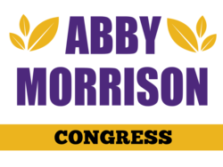 congress political yard sign template 10157