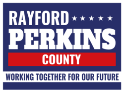 county political yard sign template 10174