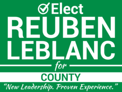 county political yard sign template 10226