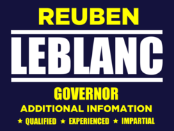 governor political yard sign template 10282
