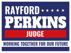 judge political yard sign template 10318