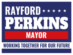 mayor political yard sign template 10390