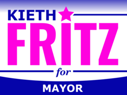 mayor political yard sign template 10393