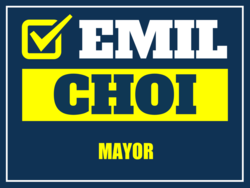 mayor political yard sign template 10429