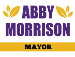 mayor political yard sign template 10445