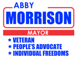 mayor political yard sign template 10446