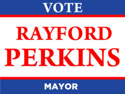 mayor political yard sign template 10453