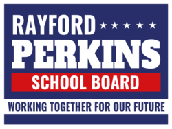 school-board political yard sign template 10462