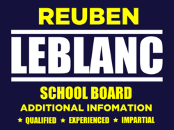 school-board political yard sign template 10498