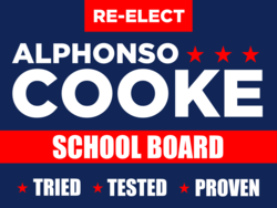 school-board political yard sign template 10511