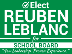 school-board political yard sign template 10514