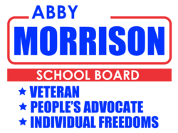 school-board political yard sign template 10518