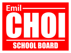 school-board political yard sign template 10523