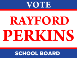 school-board political yard sign template 10525