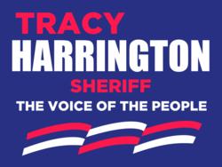 sheriff political yard sign template 10574