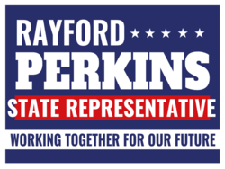 state-representative political yard sign template 10606