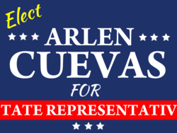 state-representative political yard sign template 10653