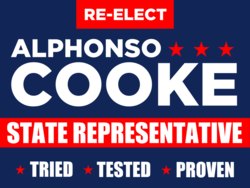 state-representative political yard sign template 10655