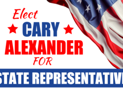 state-representative political yard sign template 10665