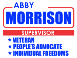 supervisor political yard sign template 10806