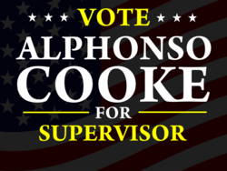 supervisor political yard sign template 10808