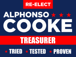 treasurer political yard sign template 10871