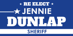 sheriff political banners template 12032