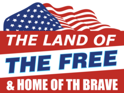 patriotic political yard sign template 12610