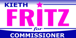 commissioner political highway signs template 13056