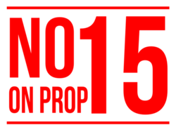 proposition political yard sign template 13976