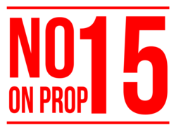 proposition political yard sign template 13996