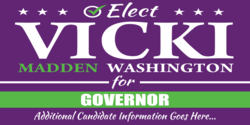 governor political highway signs template 13312