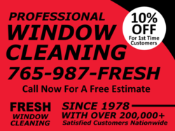 window cleaning yard signs template 14125