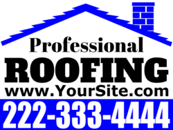 Roofing yard signs 014