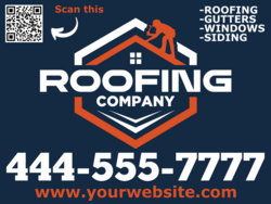 Roofing yard signs 017