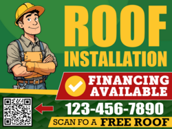 Roofing yard signs 018