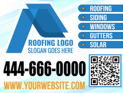 Roofing yard signs 019