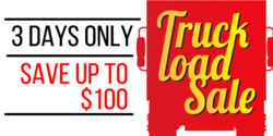 3 Days Only Truckload Sale Banner