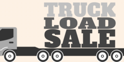 Truckload Sale Truck Trailer Banner Design