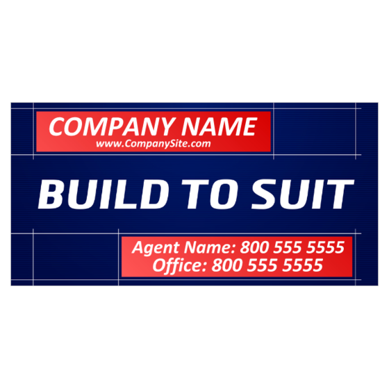 Build to Suit Real Estate Banners
