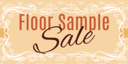 Floor Sample Sale Banner