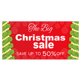 christmas sale banner