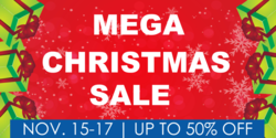 Mega Christmas Sale Banner